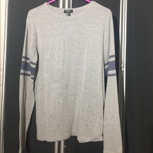 Long sleeve grey f21 shirt